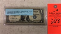 Old silver certificate