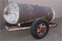 Trailer with Propane tank