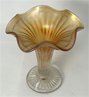 Fenton Fine Rib Marigold Vase