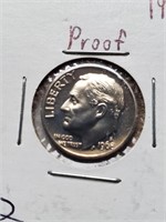 1968-S Proof Roosevelt Dime