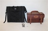 Leather Satchel Bag, Seat Pad