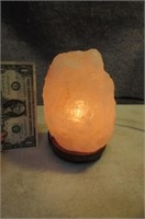 7" Salt Rock Lamp Light
