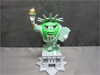 Green M&M Statue of Liberty Candy Dispenser