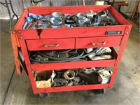 Matco Rolling Tool Box with Oil Filter Removers,