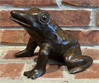 Carved Wooden Frog