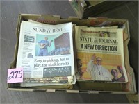 Pope / Sports Related Newspapers
