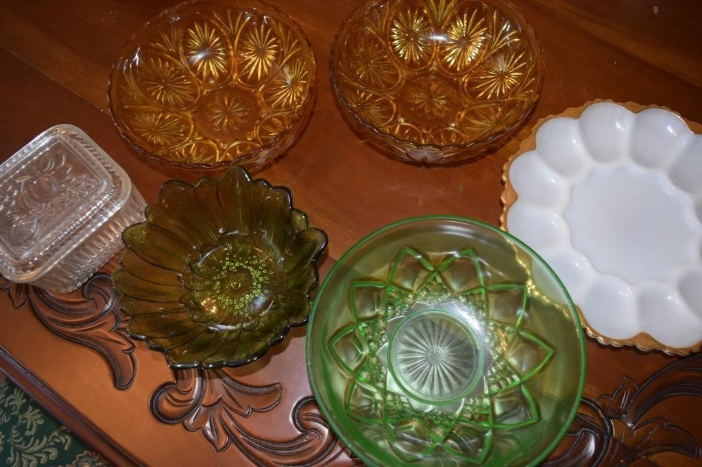 6 pcs Decorative Glassware