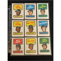 1970 Topps Booklet Complete Set