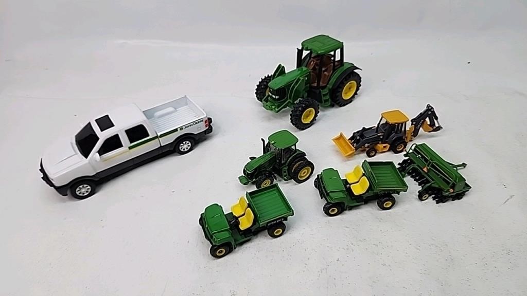 John deere ertl toy car lot