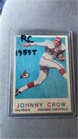1959 Topps John David Crow Rookie Chicago Cardinal