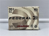 Federal Auto Match 22 LR