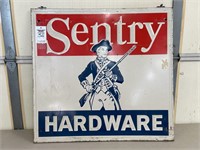 54. Sentry Hardware Metal Sign