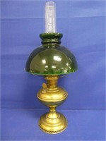 Aladdin Brass Base Oil Lamp