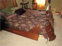 3-Piece Bedroom Furniture:  Bed Headboard 66.5" x