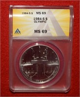 1994-S World Cup Silver Dollar  PF69  DCAM  ANACS