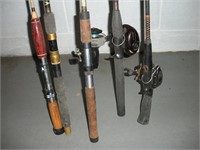 Fishing Poles 1 Lot