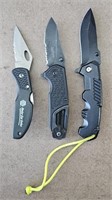Kershaw & 2pc Tactical Pocket Knives