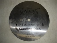 Freud 10 inch Calibration & Sanding Disk