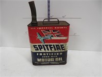 Spitfire 6 quarts oil tin