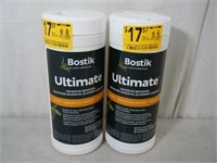 2 count brand new Bostik Adhesive Remover wipes