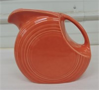 Fiesta Post 86 disc water pitcher, persimmon