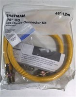 New Eastman 5/8” OD Gas Range Connector Kit