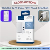 INSIGNIA 32-W DUAL PORT WALL CHARGER