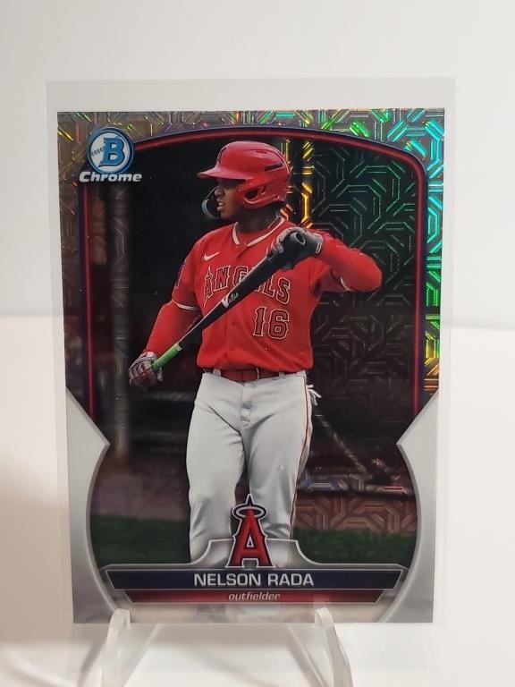 2023 Bowman Chrome Prospects Mojo Refractor Nelson