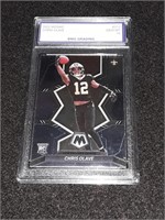 Chris Olave 2022 Mosaic GEM MT 10 Rookie