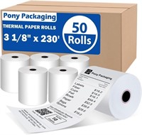 (24 Rolls) 3 1/8 x 230 Thermal Paper