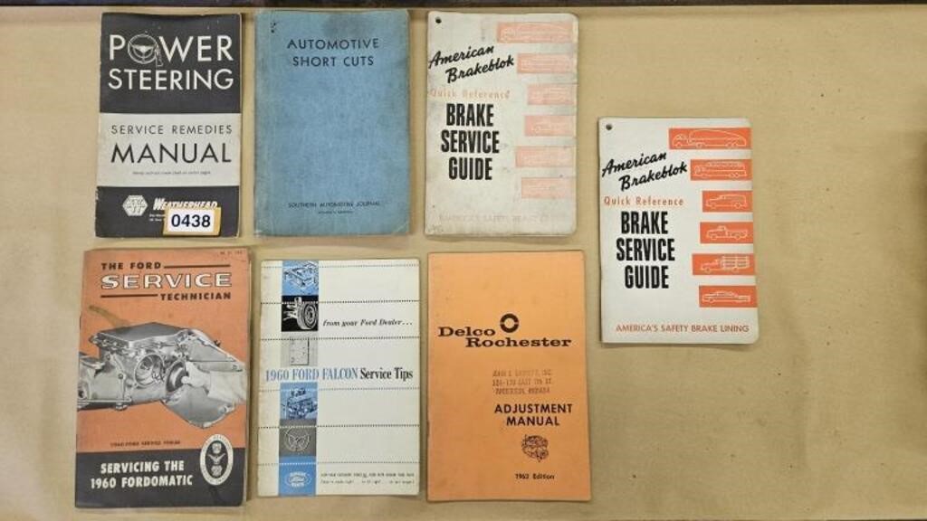 Ford Delco American Brakeblok Manuals