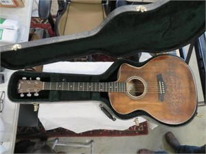 taylor guitar w/case - sherwood brothers