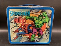 1980 Spiderman Hulk Marvel Lunchbox