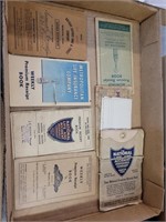Vintage premium receipt books