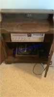 Morse stereo & cabinet, Am FM turn table, 8 track