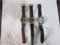 Leatherband Mens Watches Seiko, Paolo, Swiss Army