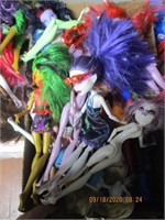 Bratz & Monster High Dolls Lot