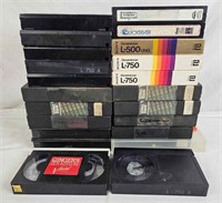 Lot Of Betamax Video Tapes