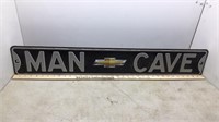 CHEVY MAN CAVE SIGN