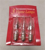 (New) Flame Lamps C71/2 Candelabra Base 5 Watt