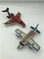 2 Vintage Tonka Planes