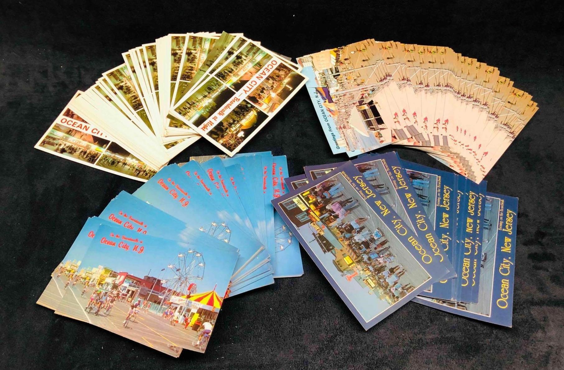 Over 200 Ocean City New Jersey Boardwalk Postcards