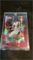Signed 2007 Steve McNair Score Red zone card