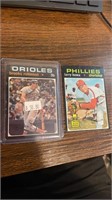 1971 Topps Brooks Robinson Baltimore, Larry Bowa l