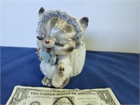 Lefton China Kitten Planter