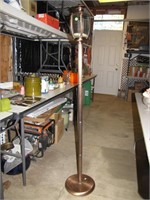 Floor Lamp made into a Candle Holder BASE DENTED