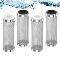 Heqishun 4 Pieces Stainless Steel Aquariu Up