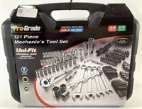 121 Pc Pro Grade Mechanic's Tool Set NIB