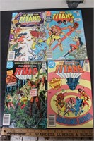 The New Teen Titans Comics #10-13 / 1981/ Complete