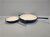 Blue Cast Iron Pans